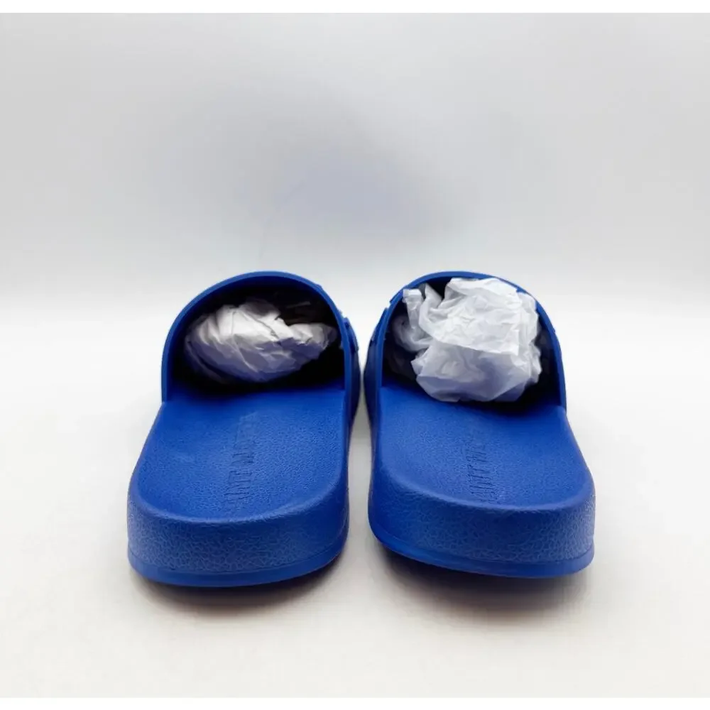 Saint Morta Men's Alameda Pool Slides Size 8 EU 41 Cobalt Blue Rubber NIB
